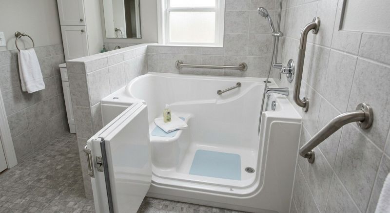 Accessible Tub Installation in Valparaiso, IN