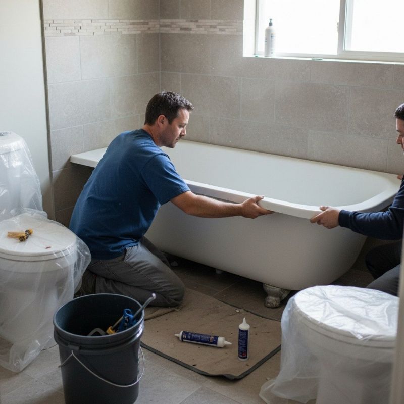 Senior Bathtub Installation in Newark, DE